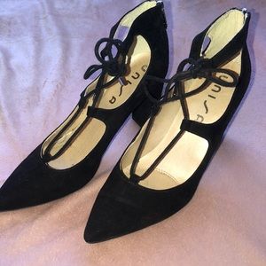 Unisa lace up heels